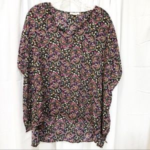 Westbound paisley floral top